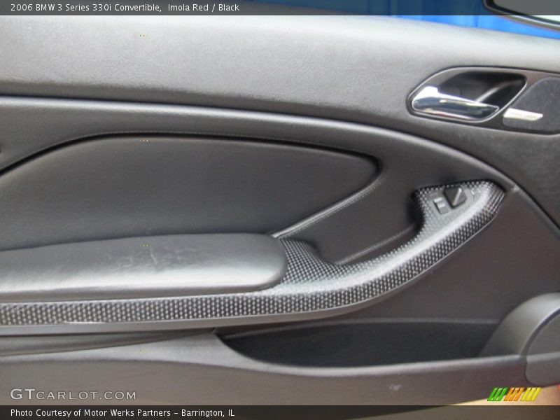 Imola Red / Black 2006 BMW 3 Series 330i Convertible