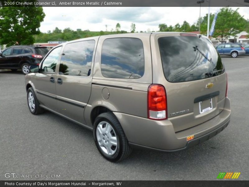 Amber Bronze Metallic / Cashmere 2006 Chevrolet Uplander LS