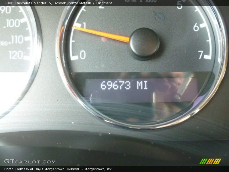 Amber Bronze Metallic / Cashmere 2006 Chevrolet Uplander LS