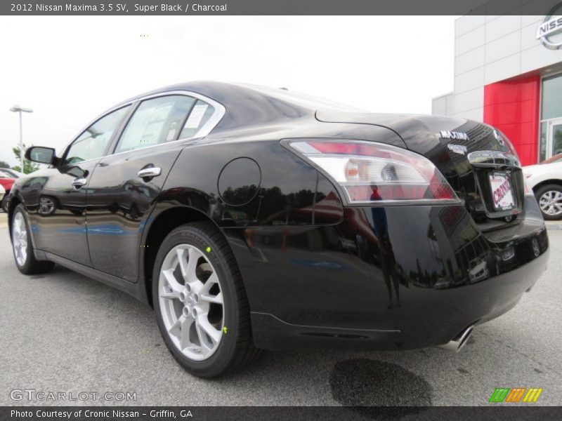 Super Black / Charcoal 2012 Nissan Maxima 3.5 SV