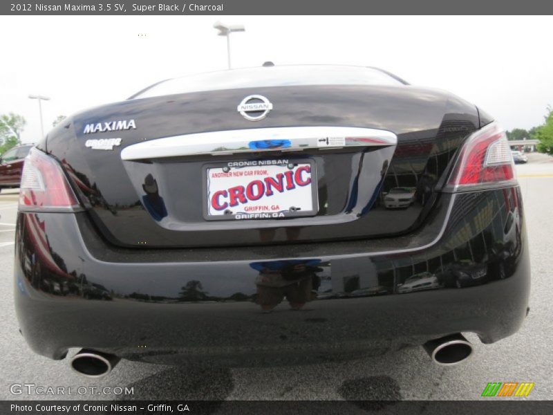 Super Black / Charcoal 2012 Nissan Maxima 3.5 SV