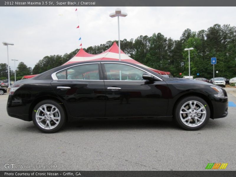 Super Black / Charcoal 2012 Nissan Maxima 3.5 SV