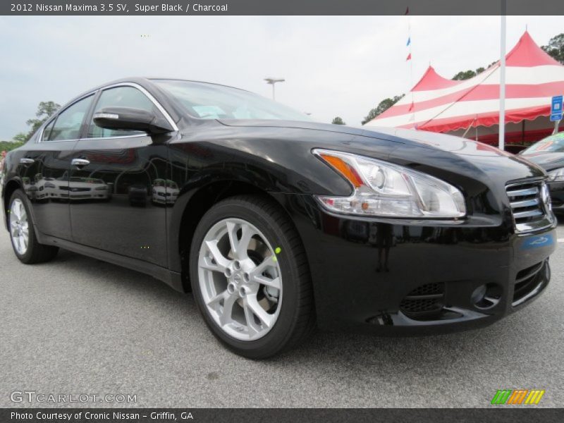 Super Black / Charcoal 2012 Nissan Maxima 3.5 SV