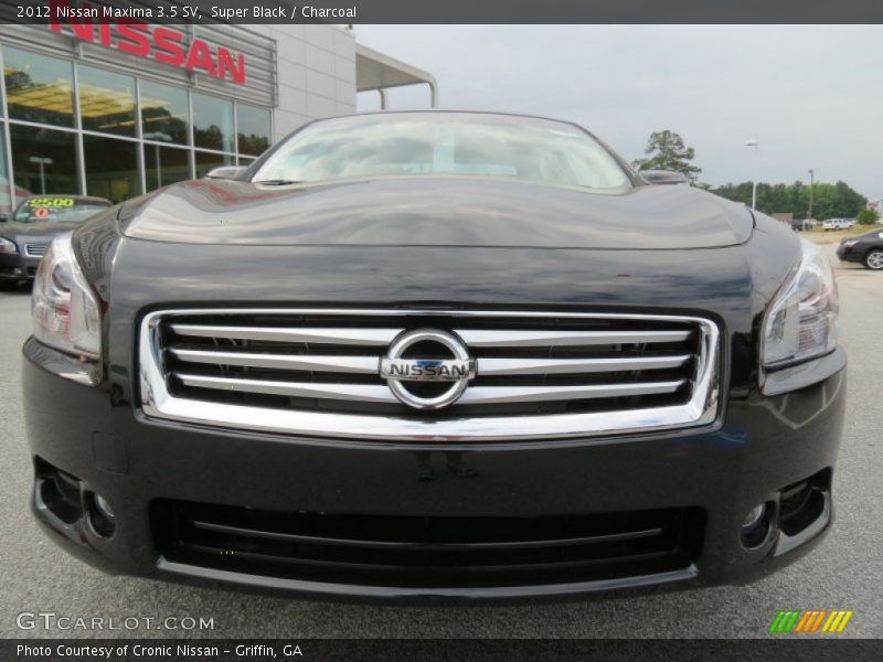 Super Black / Charcoal 2012 Nissan Maxima 3.5 SV