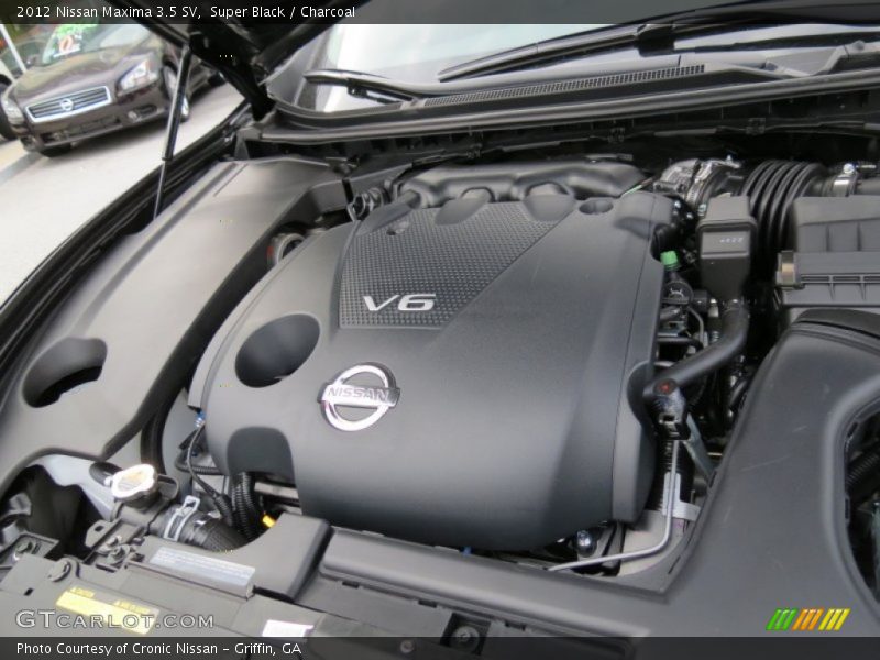 Super Black / Charcoal 2012 Nissan Maxima 3.5 SV