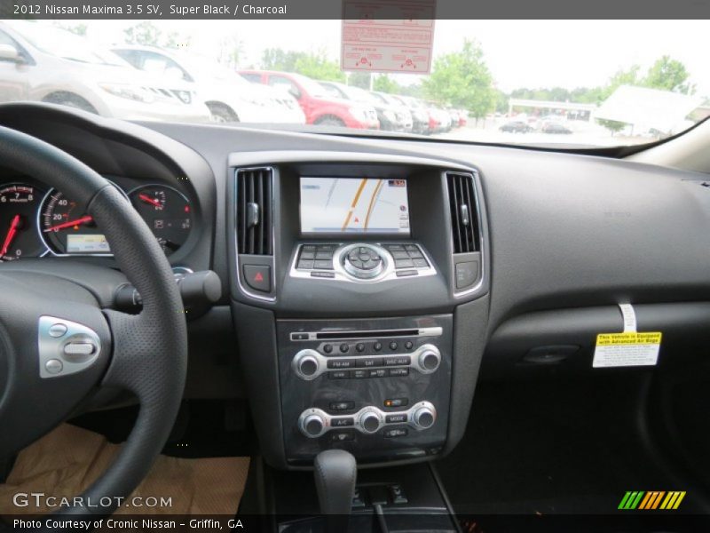 Super Black / Charcoal 2012 Nissan Maxima 3.5 SV