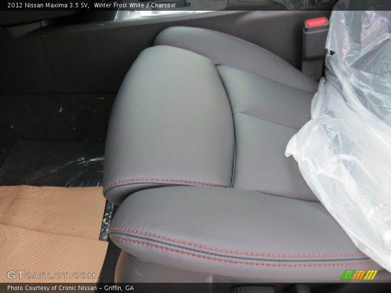 Winter Frost White / Charcoal 2012 Nissan Maxima 3.5 SV