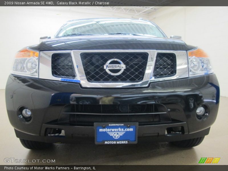 Galaxy Black Metallic / Charcoal 2009 Nissan Armada SE 4WD