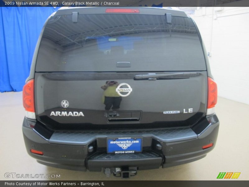 Galaxy Black Metallic / Charcoal 2009 Nissan Armada SE 4WD