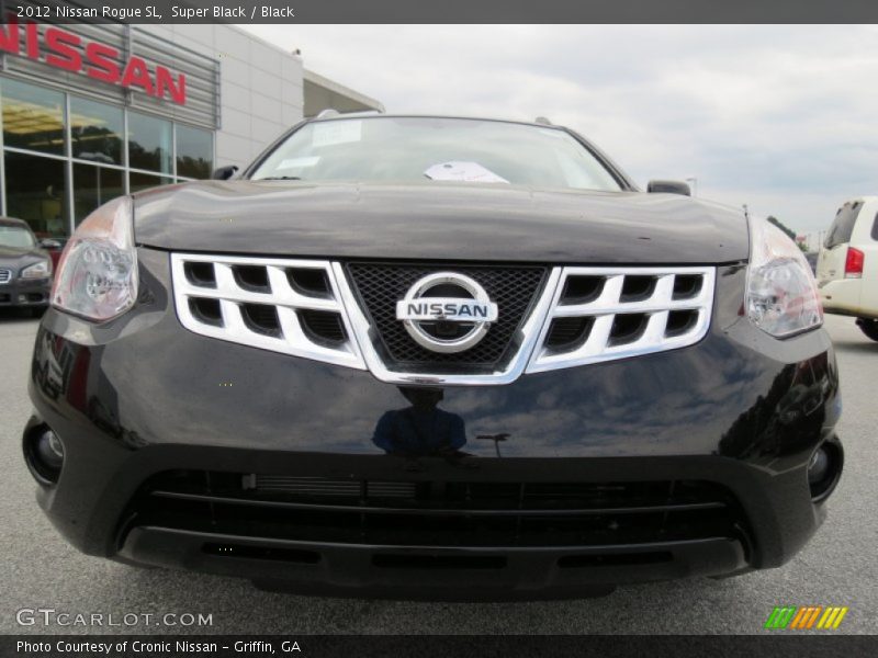 Super Black / Black 2012 Nissan Rogue SL