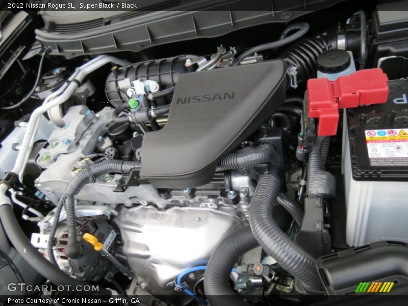 Super Black / Black 2012 Nissan Rogue SL