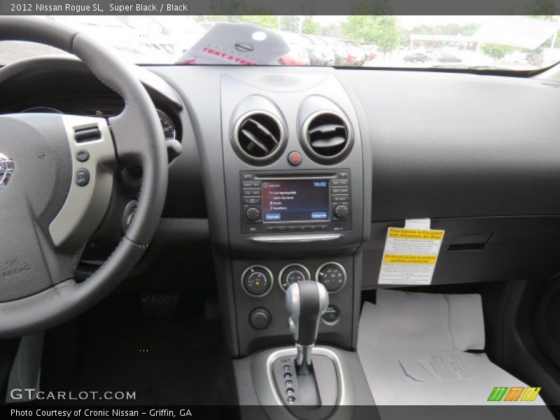 Super Black / Black 2012 Nissan Rogue SL
