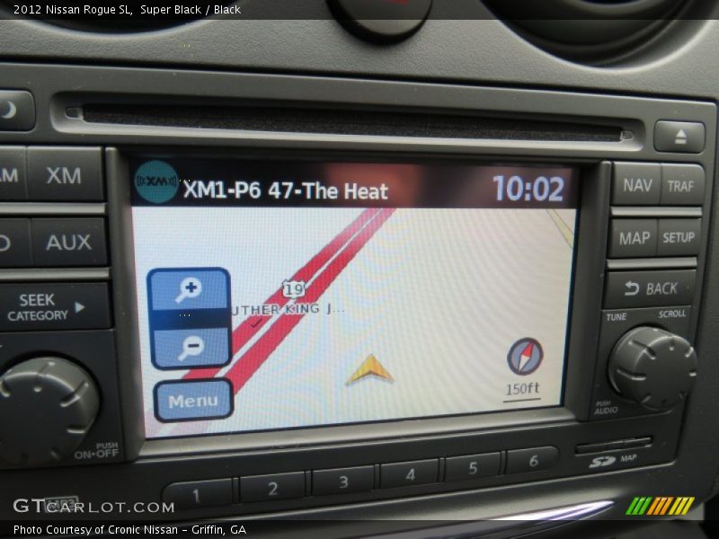 Super Black / Black 2012 Nissan Rogue SL