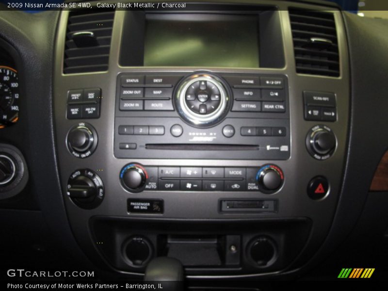 Controls of 2009 Armada SE 4WD