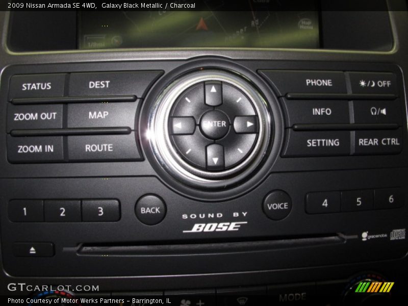 Controls of 2009 Armada SE 4WD