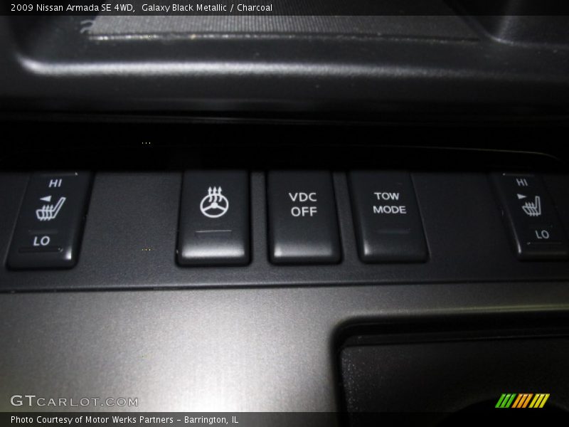 Galaxy Black Metallic / Charcoal 2009 Nissan Armada SE 4WD