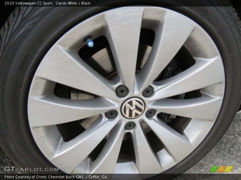Candy White / Black 2010 Volkswagen CC Sport