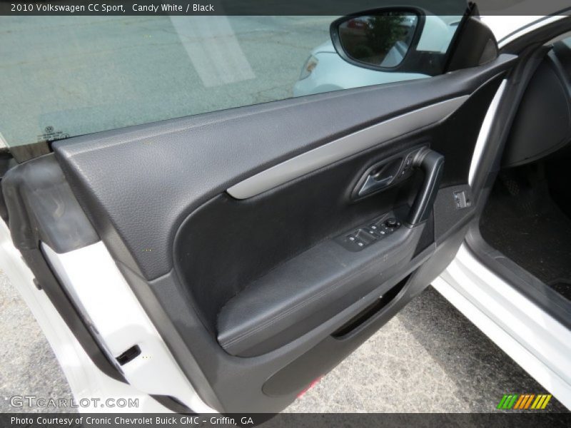 Candy White / Black 2010 Volkswagen CC Sport