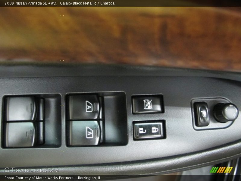 Galaxy Black Metallic / Charcoal 2009 Nissan Armada SE 4WD