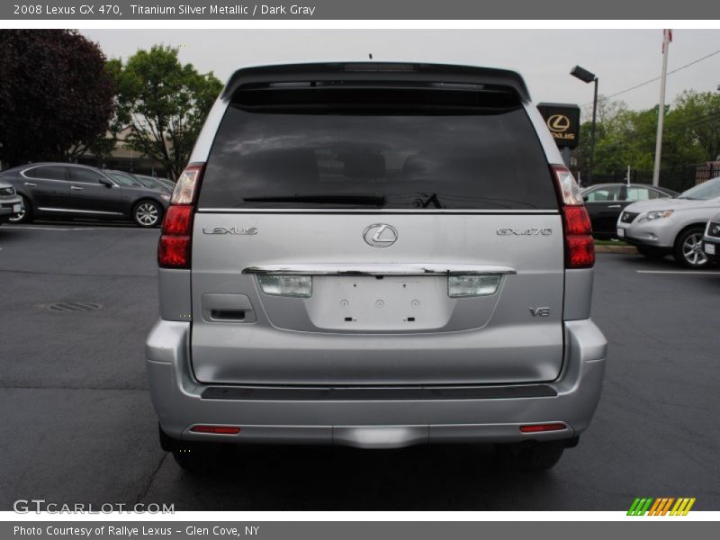 Titanium Silver Metallic / Dark Gray 2008 Lexus GX 470