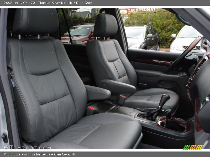Titanium Silver Metallic / Dark Gray 2008 Lexus GX 470