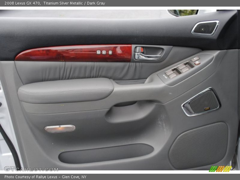 Titanium Silver Metallic / Dark Gray 2008 Lexus GX 470