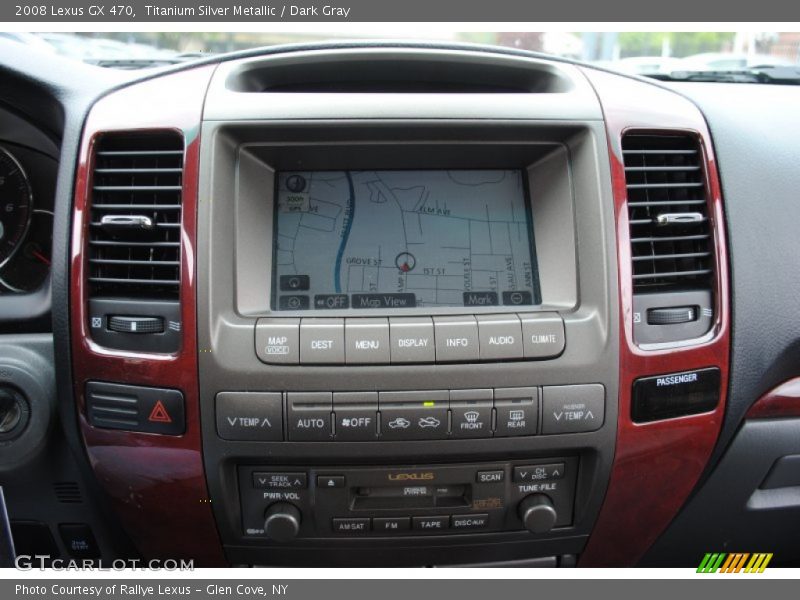 Titanium Silver Metallic / Dark Gray 2008 Lexus GX 470