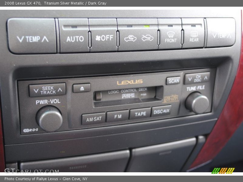 Titanium Silver Metallic / Dark Gray 2008 Lexus GX 470