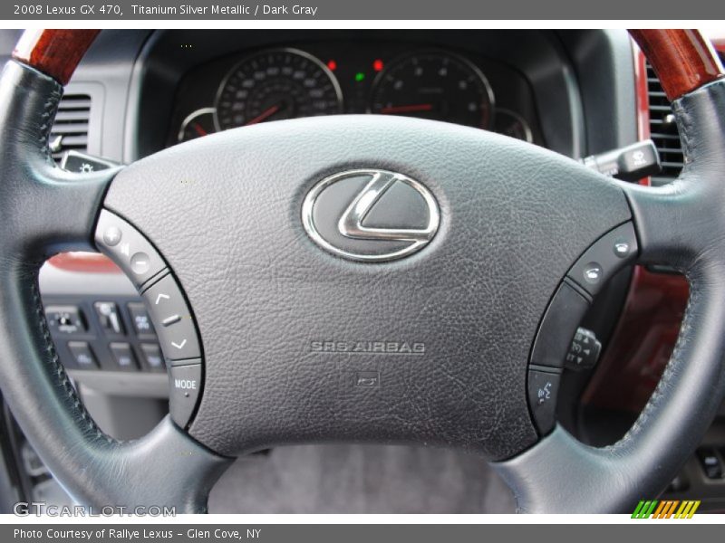 Titanium Silver Metallic / Dark Gray 2008 Lexus GX 470