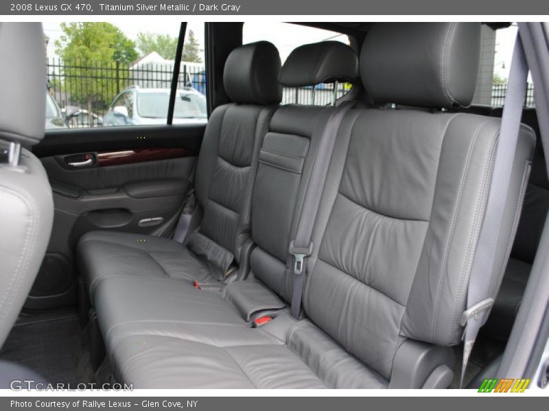 Titanium Silver Metallic / Dark Gray 2008 Lexus GX 470