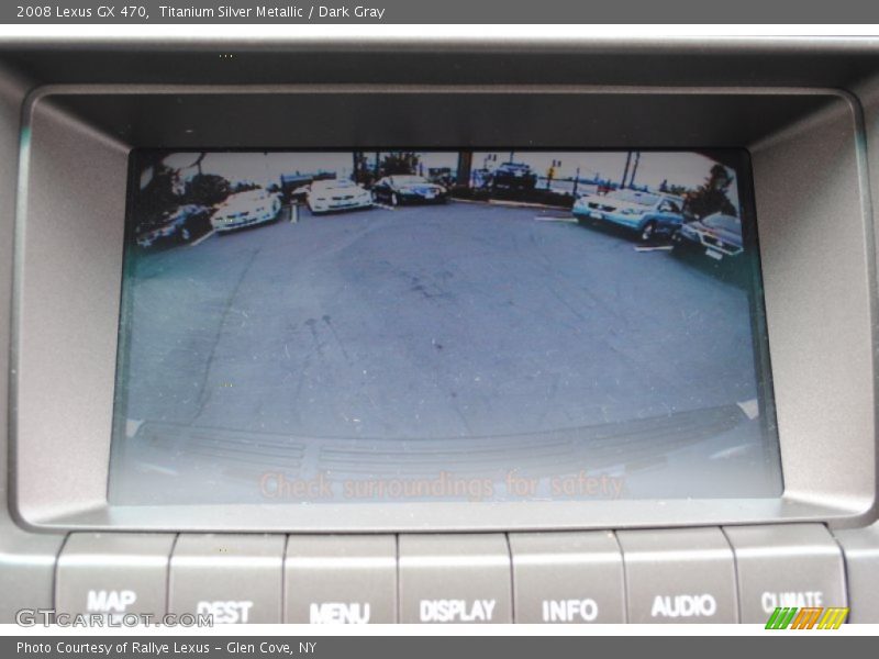 Titanium Silver Metallic / Dark Gray 2008 Lexus GX 470