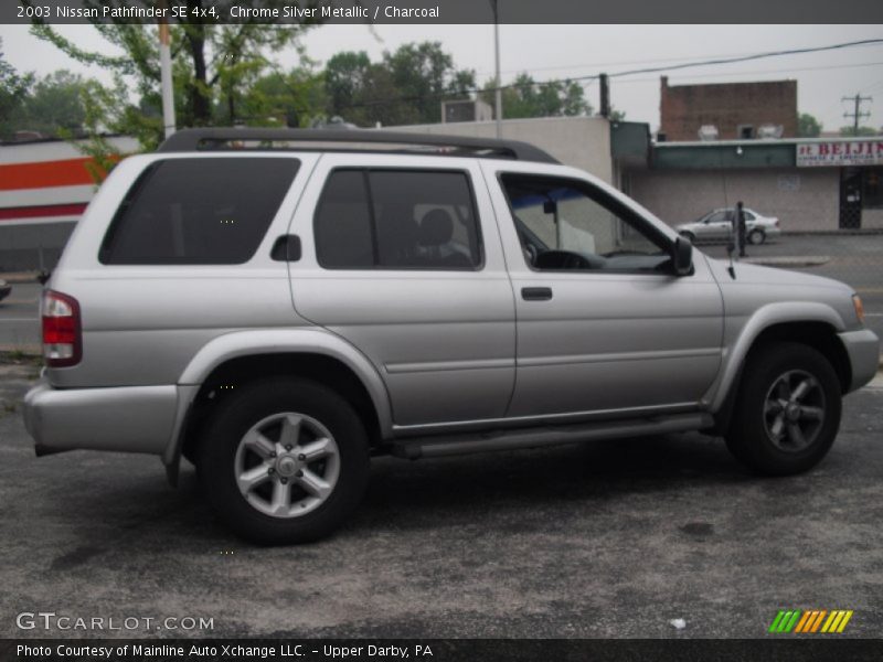 Chrome Silver Metallic / Charcoal 2003 Nissan Pathfinder SE 4x4