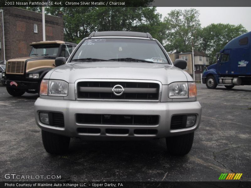 Chrome Silver Metallic / Charcoal 2003 Nissan Pathfinder SE 4x4