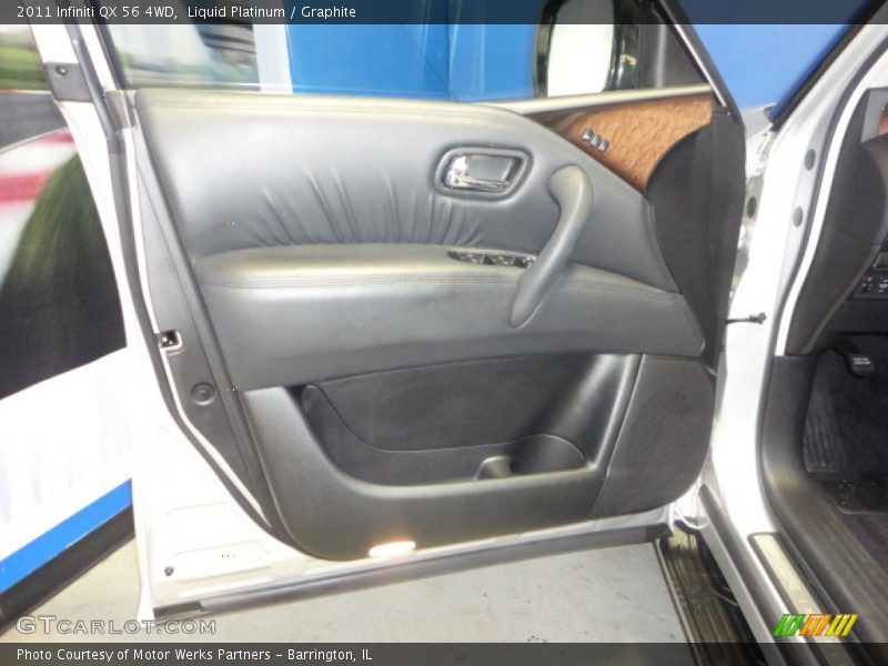 Liquid Platinum / Graphite 2011 Infiniti QX 56 4WD