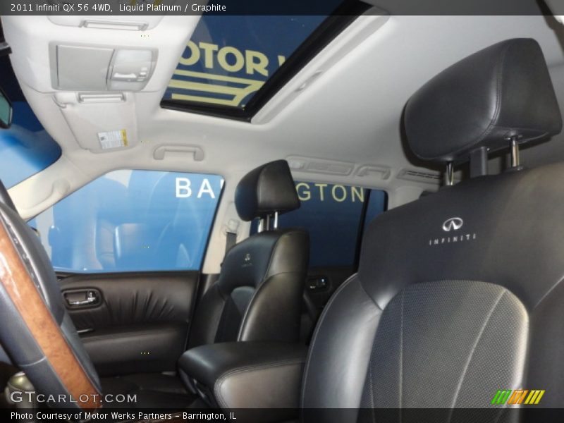 Liquid Platinum / Graphite 2011 Infiniti QX 56 4WD