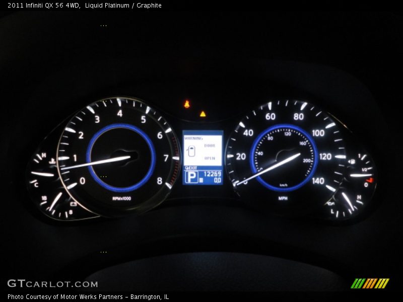 Liquid Platinum / Graphite 2011 Infiniti QX 56 4WD