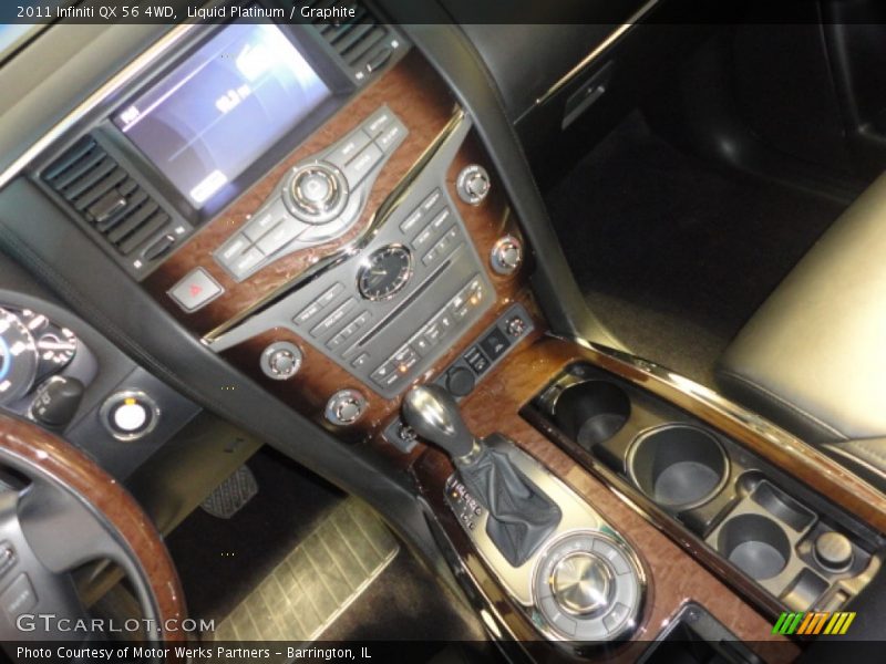 Liquid Platinum / Graphite 2011 Infiniti QX 56 4WD