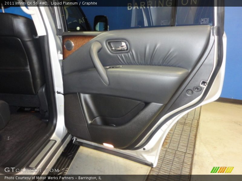 Liquid Platinum / Graphite 2011 Infiniti QX 56 4WD