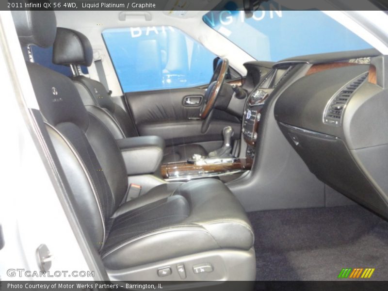 Liquid Platinum / Graphite 2011 Infiniti QX 56 4WD