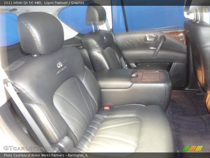 Liquid Platinum / Graphite 2011 Infiniti QX 56 4WD