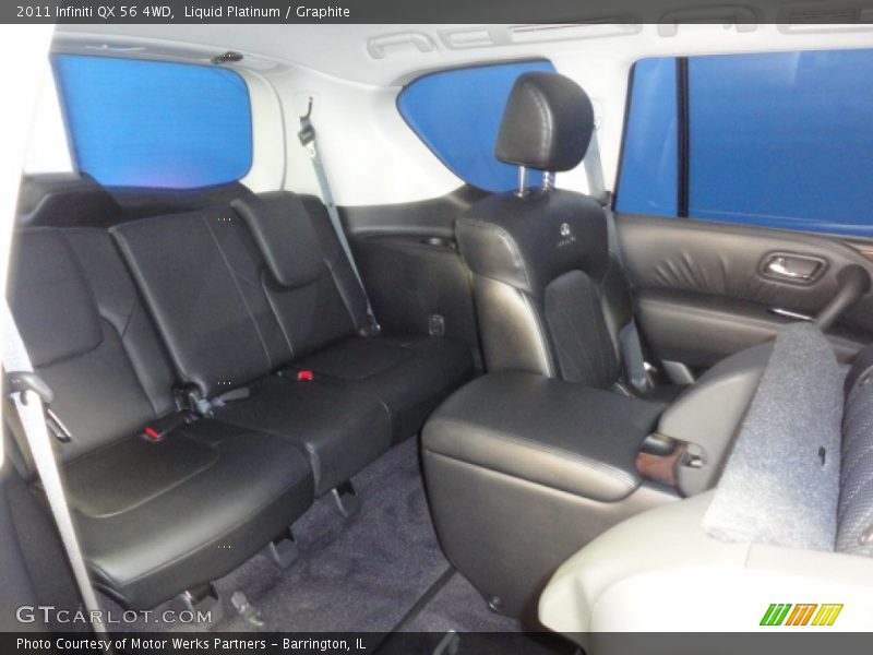 Liquid Platinum / Graphite 2011 Infiniti QX 56 4WD