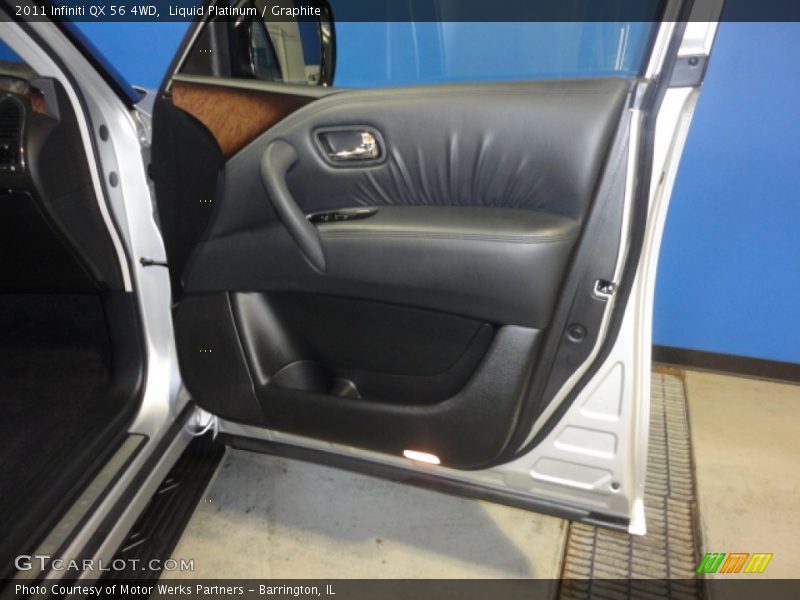 Liquid Platinum / Graphite 2011 Infiniti QX 56 4WD