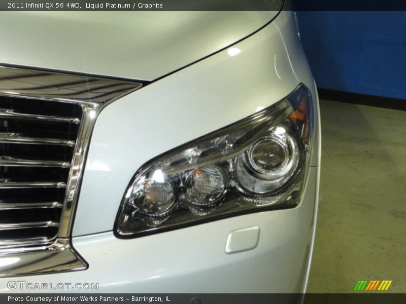Liquid Platinum / Graphite 2011 Infiniti QX 56 4WD