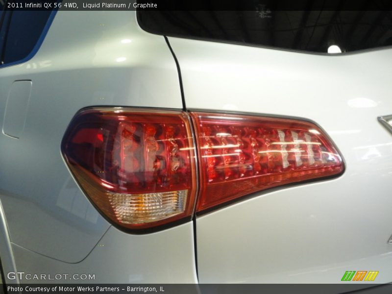 Liquid Platinum / Graphite 2011 Infiniti QX 56 4WD