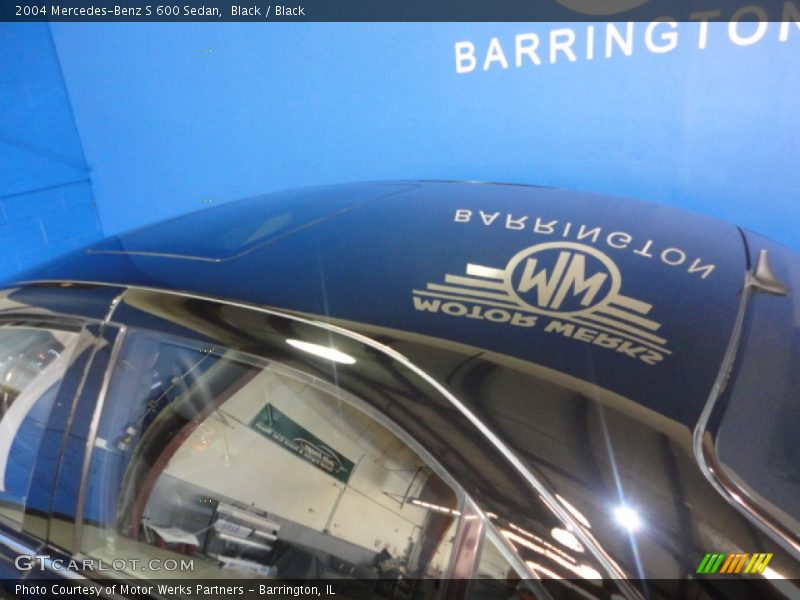 Black / Black 2004 Mercedes-Benz S 600 Sedan