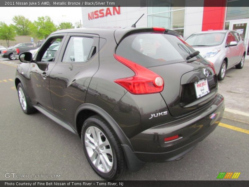 Metallic Bronze / Black/Silver Trim 2011 Nissan Juke S AWD