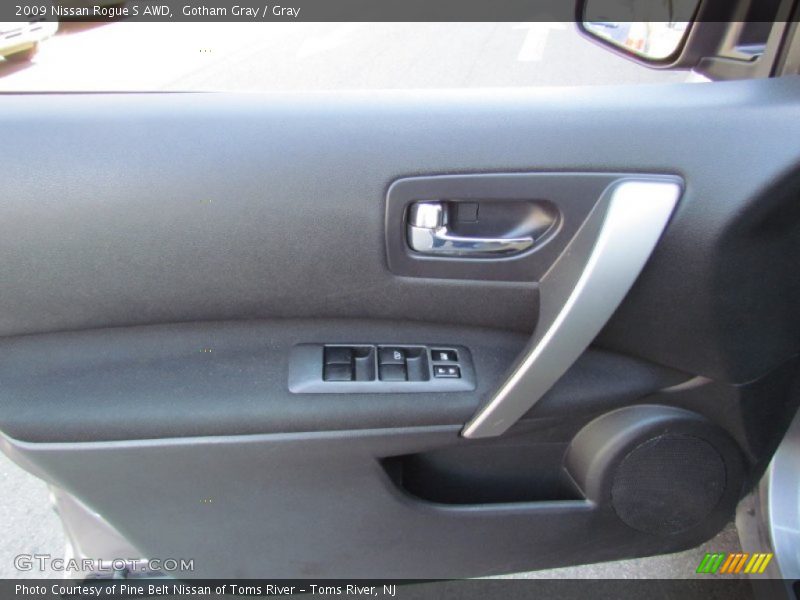 Gotham Gray / Gray 2009 Nissan Rogue S AWD