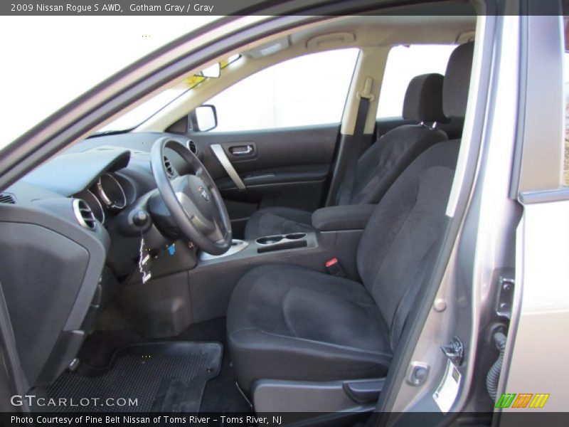 Gotham Gray / Gray 2009 Nissan Rogue S AWD