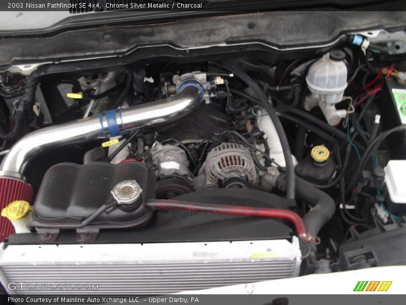Chrome Silver Metallic / Charcoal 2003 Nissan Pathfinder SE 4x4