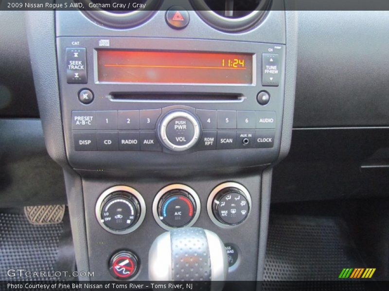Gotham Gray / Gray 2009 Nissan Rogue S AWD